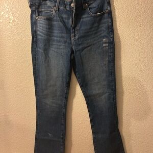 American Eagle Outfitters Dark Blue Skinny Jeans